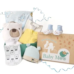 Premium Teddy Unisex Gift Hamper 0-18 M