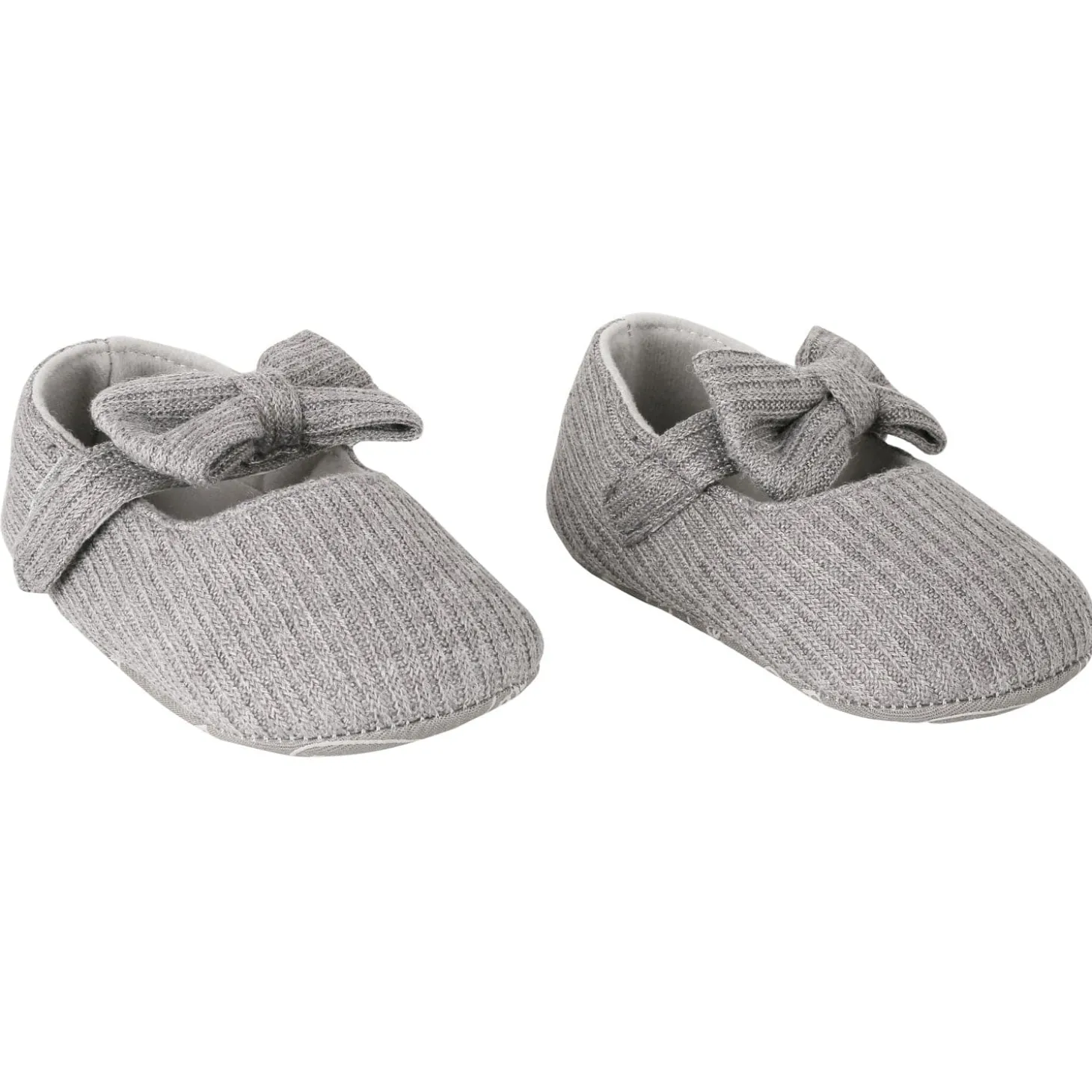 Pretty Bow Grey Booties