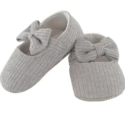 Pretty Bow Grey Booties