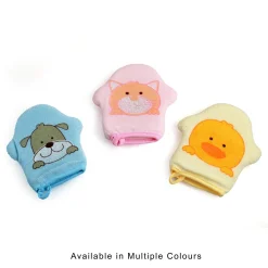 Puppy Love Blue Hand Glove Bath Sponge