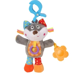 Puppy Love Multicolour Hanging Pulling Toy With Teether