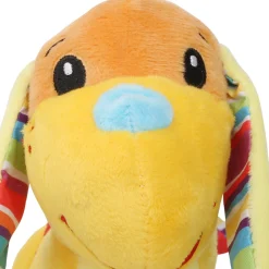 Puppy Yellow Soft Rattle Toy