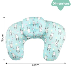 Rabbit Blue Feeding Pillow