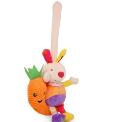 Rabbit Multicolour Hanging Pulling Toy