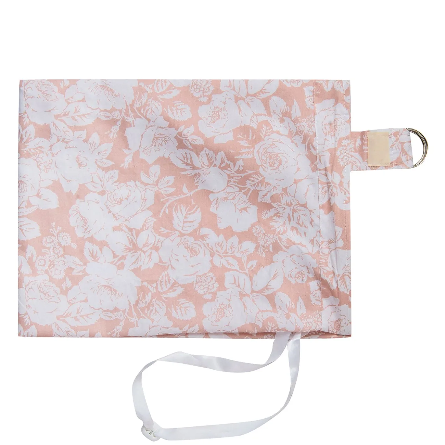 Rosy Cotton Breastfeeding Infant Nursing Cover Peach