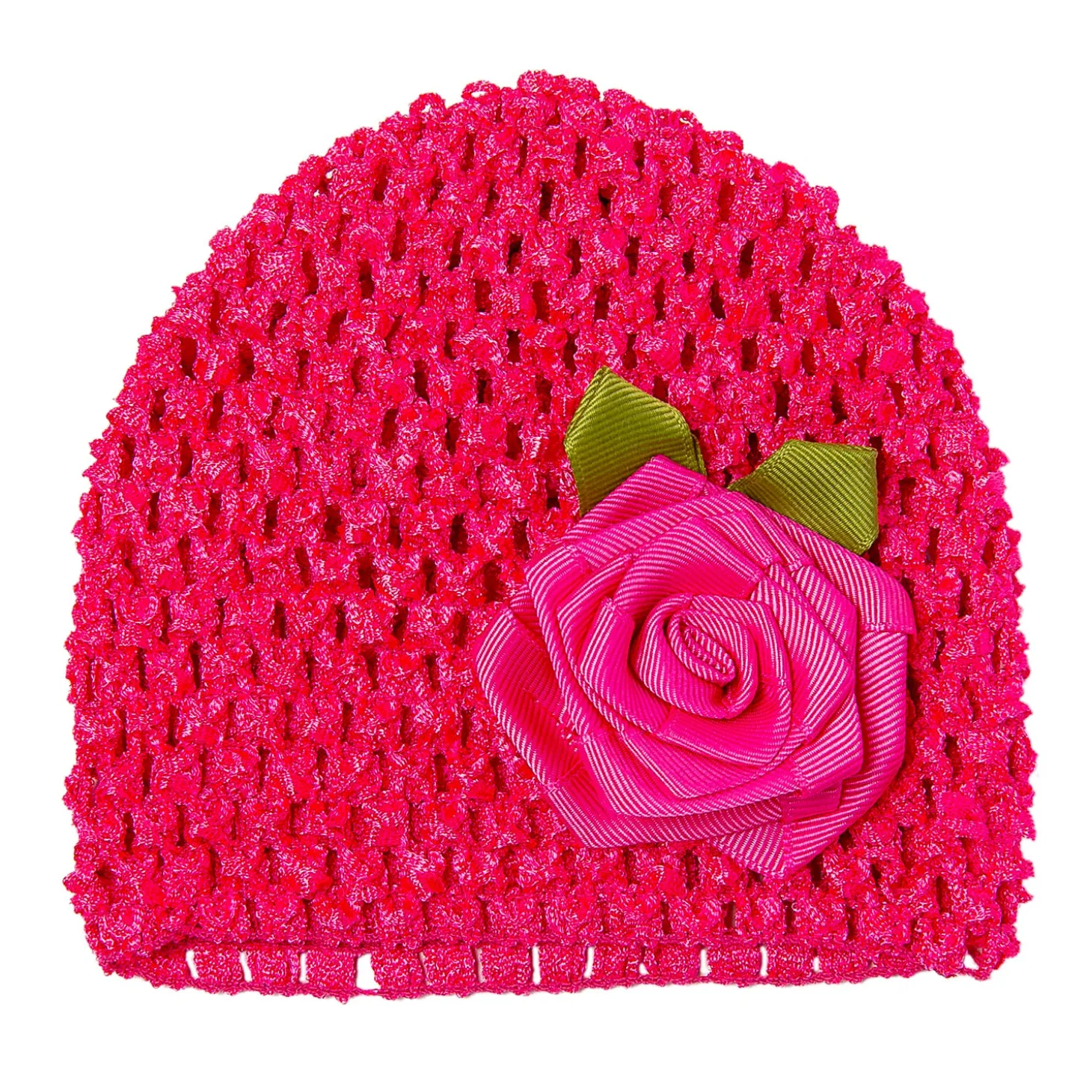 Rosy Pink Socks And Cap Set