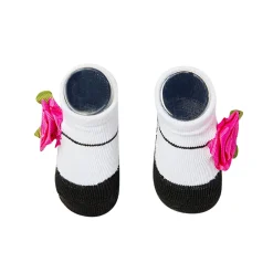 Rosy Pink Socks And Cap Set