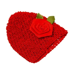 Rosy Red Socks And Cap Set