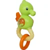 Seahorse Green Rattle Toy