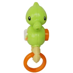 Seahorse Green Rattle Toy