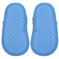 Shark Anti-Slip PU Leather Sole Sandals - Blue