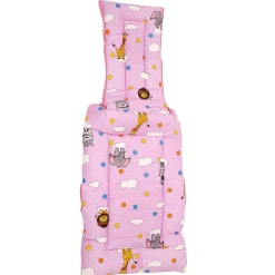 Sleeping Bag Flying Animals Pink