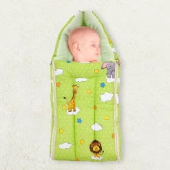 Sleeping Bag Fun In The Jungle Green