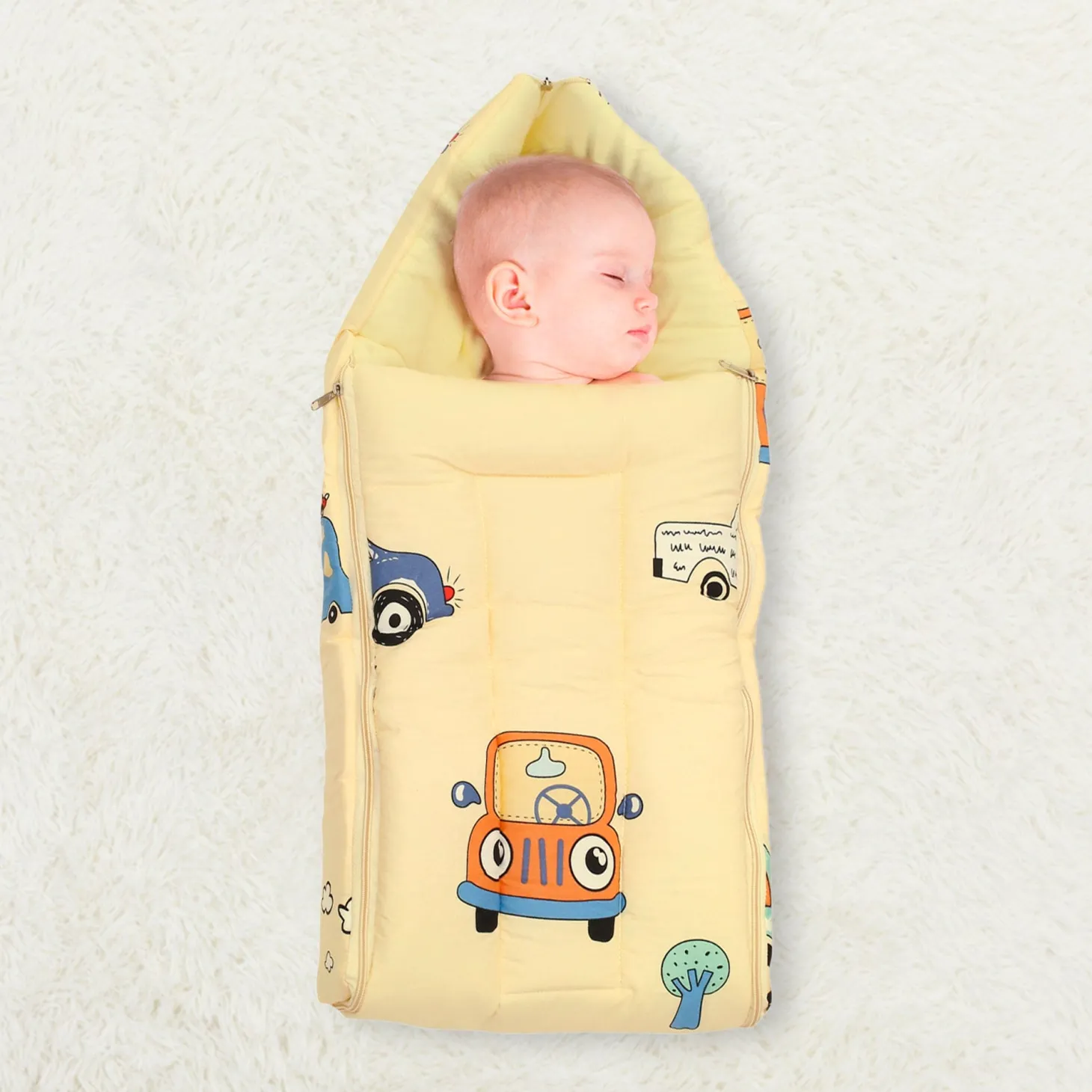 Sleeping Bag Vintage Ride Yellow