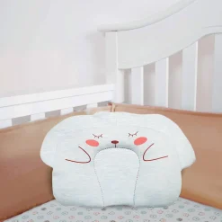 Sleepy Bear Blue Pillow