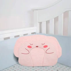 Sleepy Bear Pink Pillow