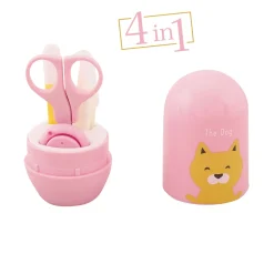 Sleepy Puppy Pink Nail Clipper Set