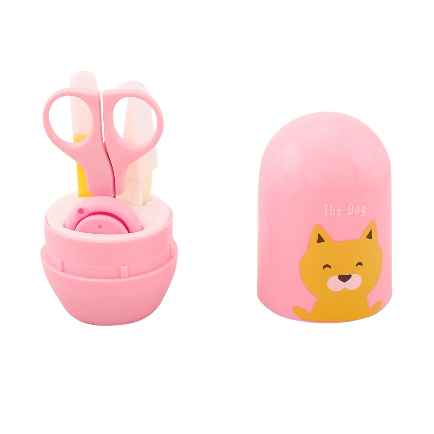 Sleepy Puppy Pink Nail Clipper Set