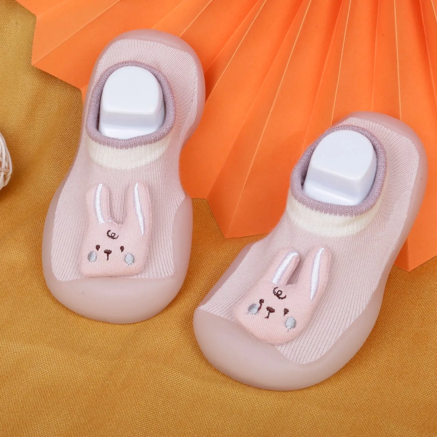 Slip-On Shoes Bunny Peach