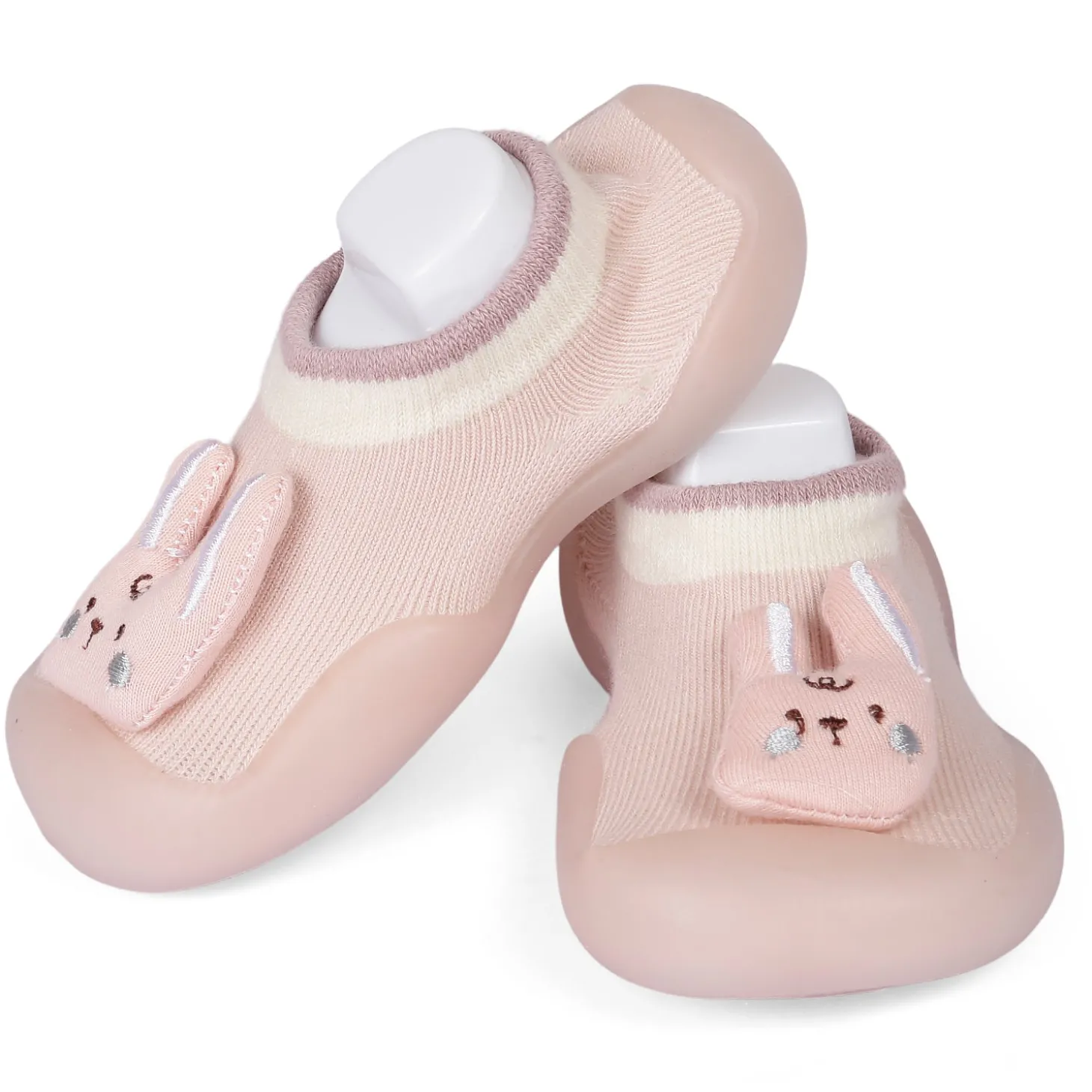 Slip-On Shoes Bunny Peach