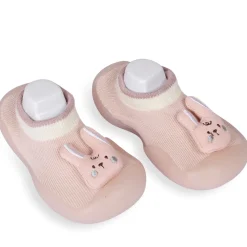 Slip-On Shoes Bunny Peach