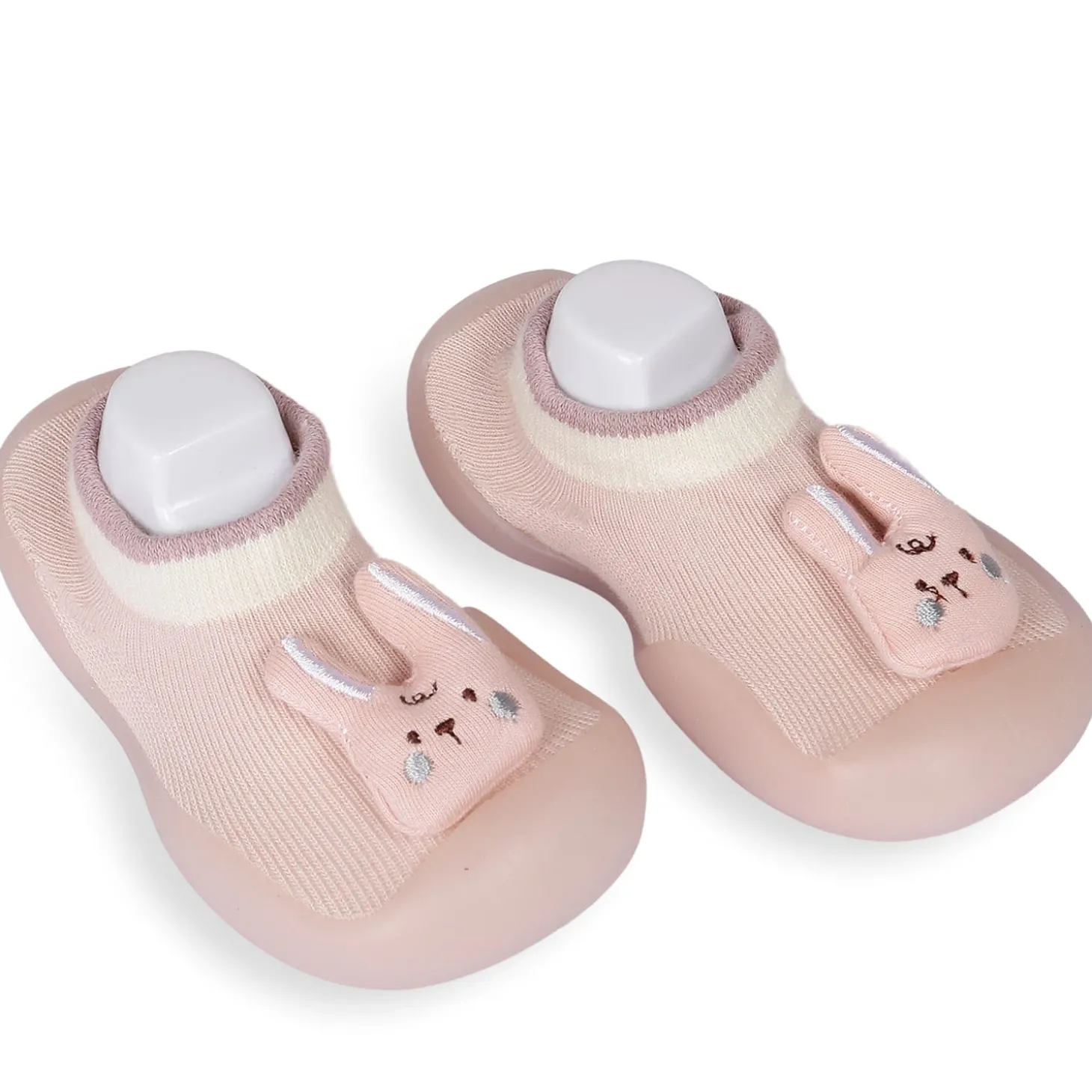 Slip-On Shoes Bunny Peach