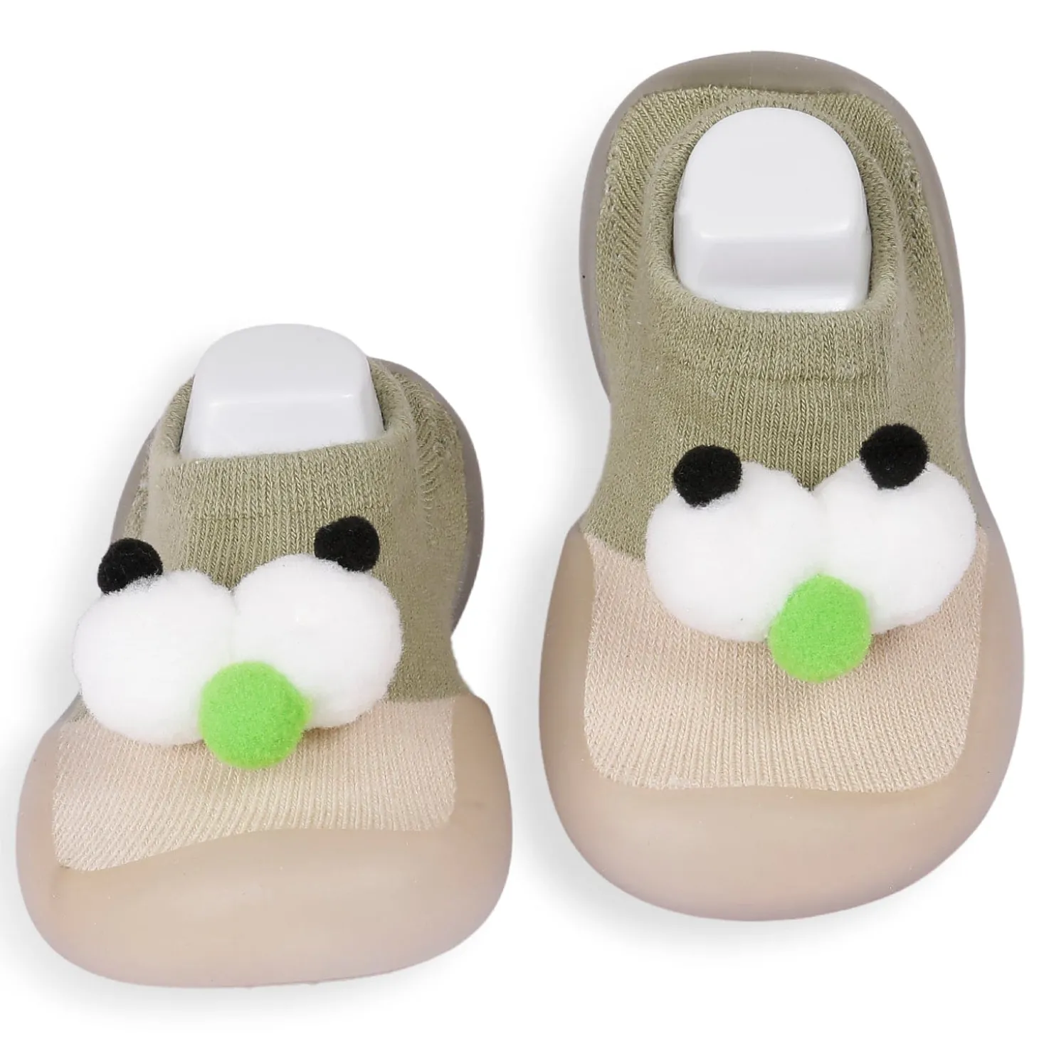 Slip-On Shoes 3D Eyes Green
