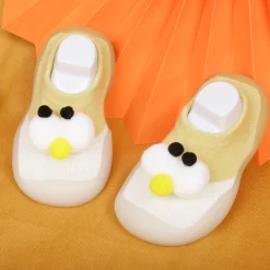 Slip-On Shoes 3D Eyes Yellow