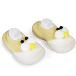 Slip-On Shoes 3D Eyes Yellow