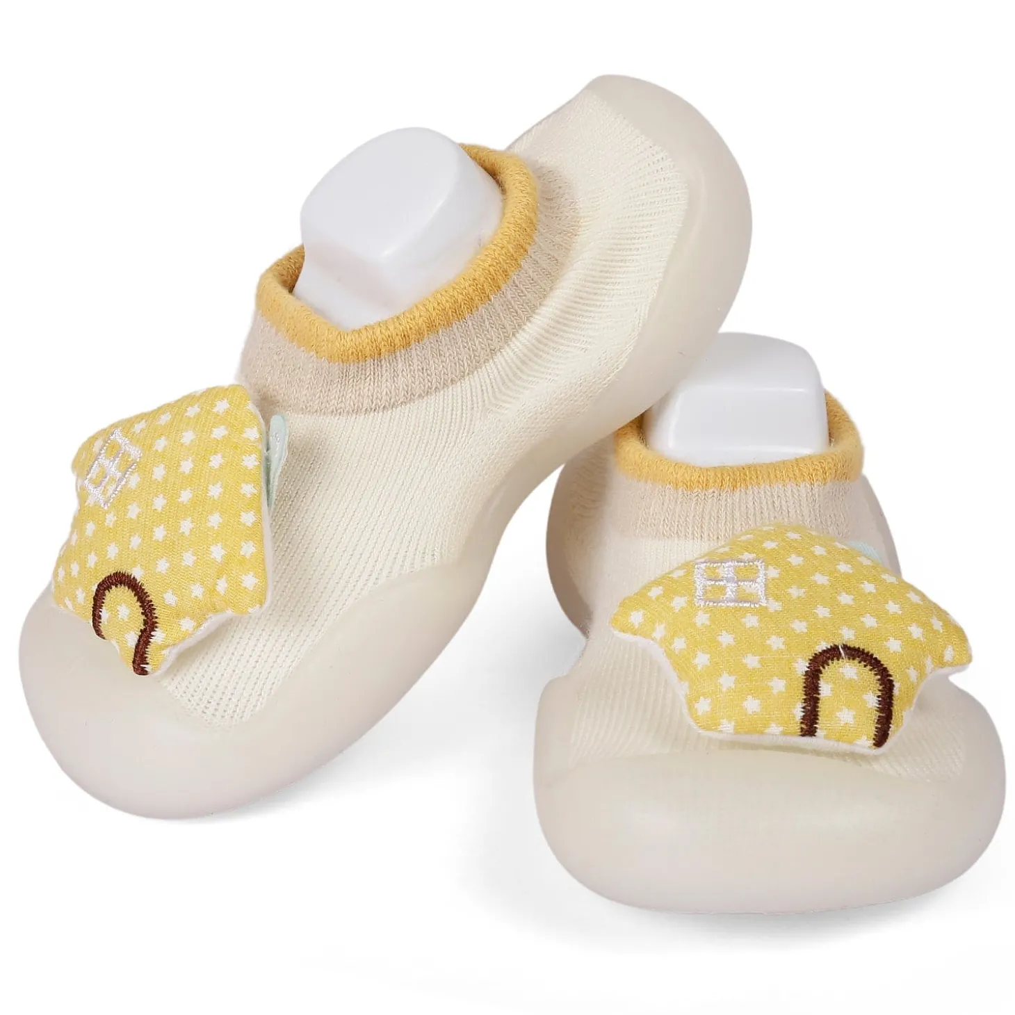 Slip-On Shoes 3D Happy Home Beige