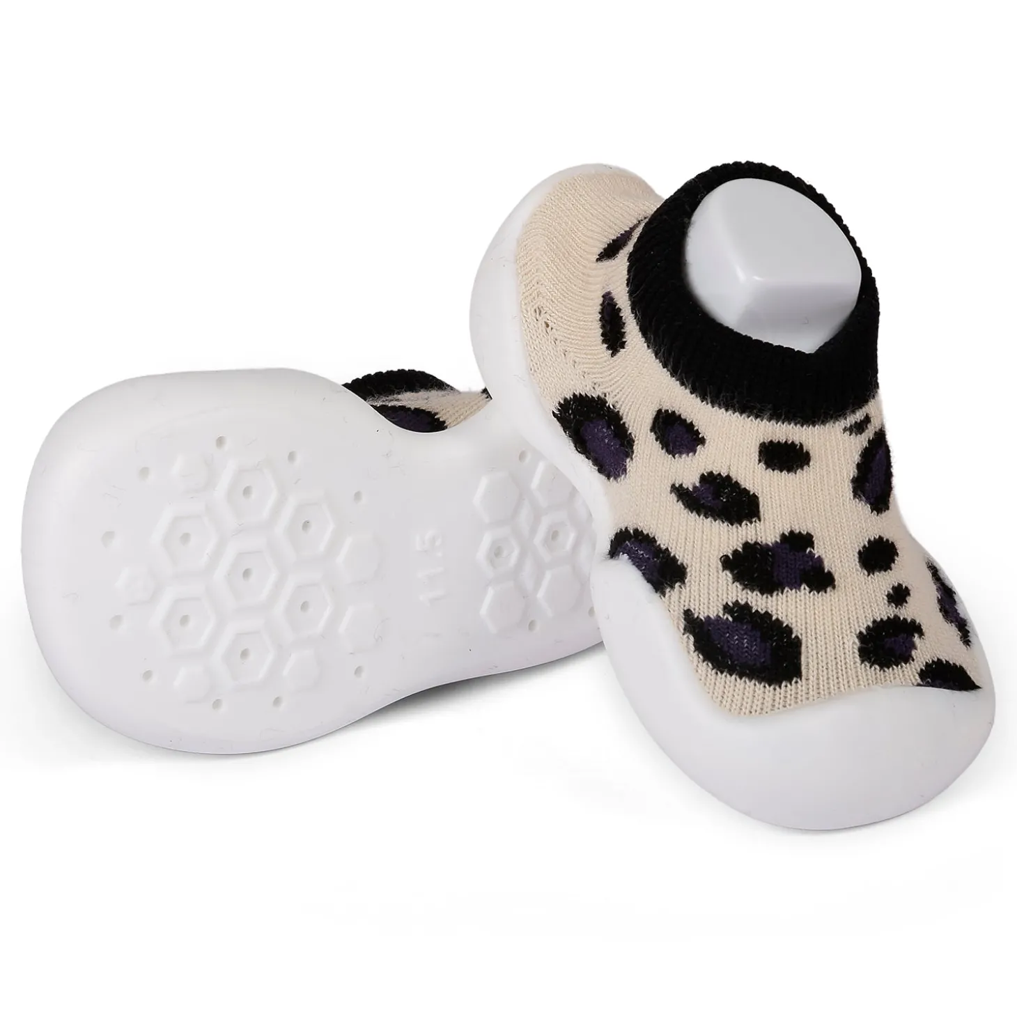 Slip-On Shoes Leopard Beige