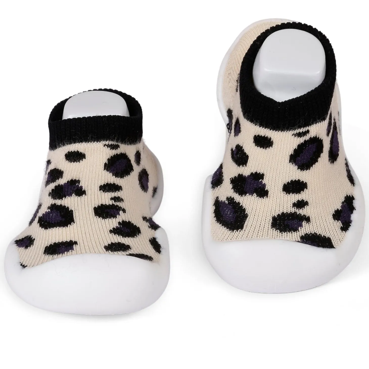 Slip-On Shoes Leopard Beige