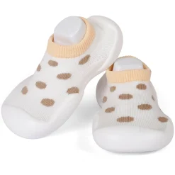 Slip-On Shoes Polka Dots Brown