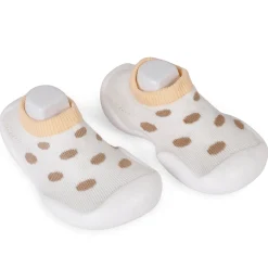 Slip-On Shoes Polka Dots Brown