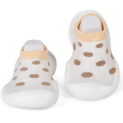 Slip-On Shoes Polka Dots Brown
