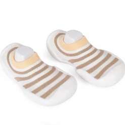 Slip-On Shoes Striped Brown