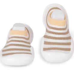 Slip-On Shoes Striped Brown