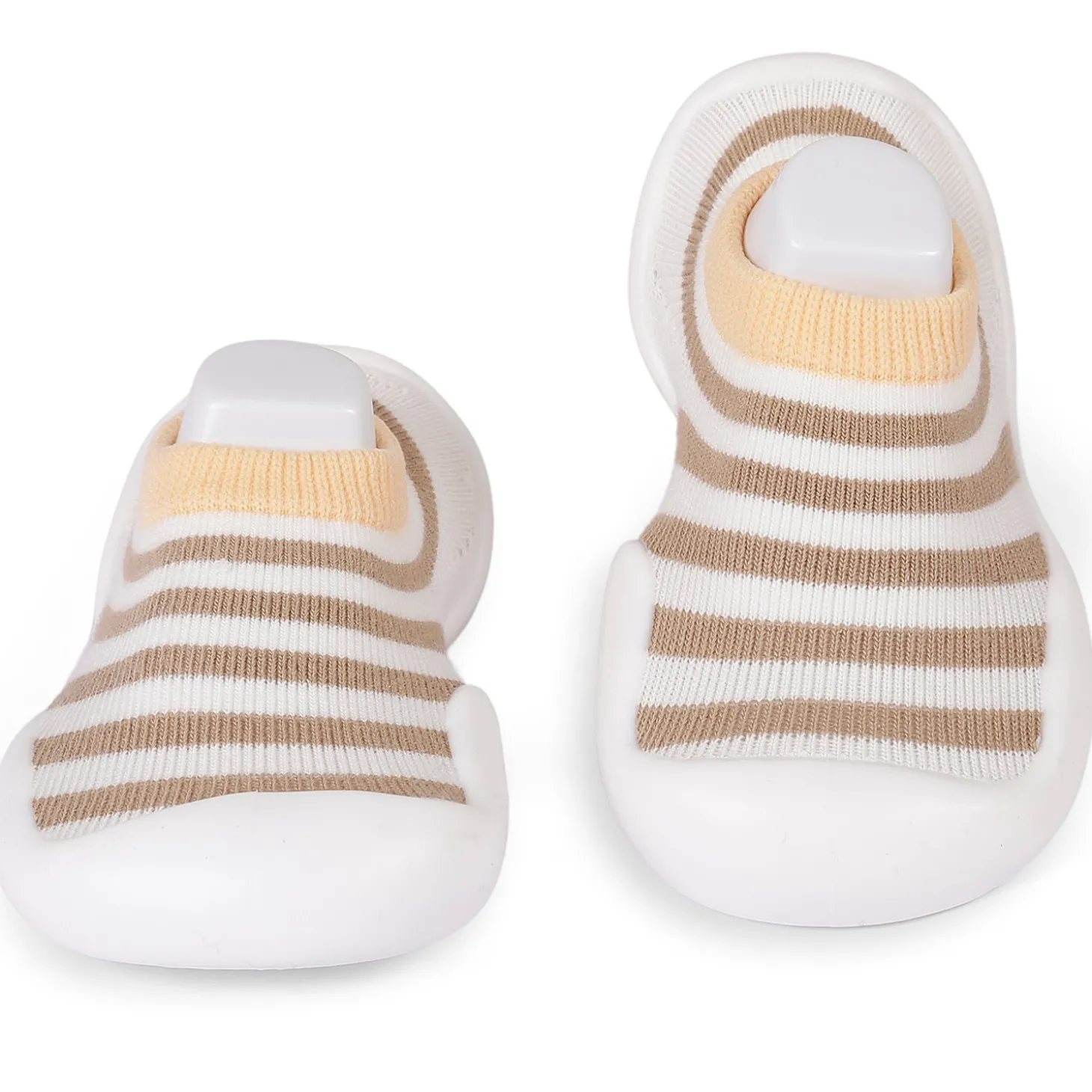 Slip-On Shoes Striped Brown