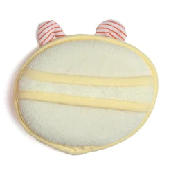 Smart Bunny Pink And Yellow 2 Pk Bath Sponge Pad With Handle