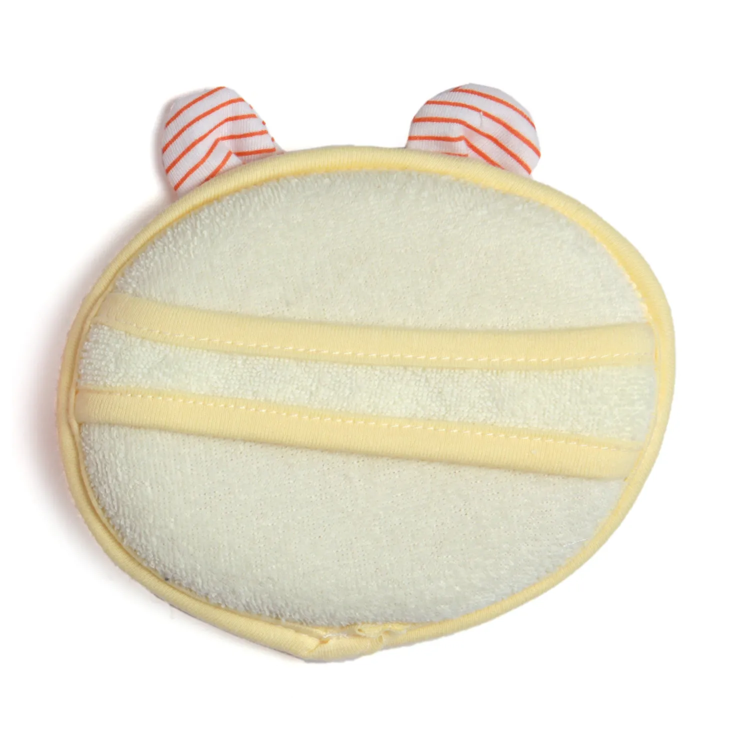Smart Bunny Pink And Yellow 2 Pk Bath Sponge Pad With Handle