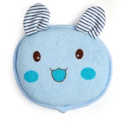 Smart Bunny Red And Blue 2 Pk Bath Sponge Pad With Handle