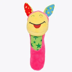 Smiling Star Pink Rattle