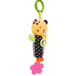 Smiling Star Purple Hanging Toy With Teether