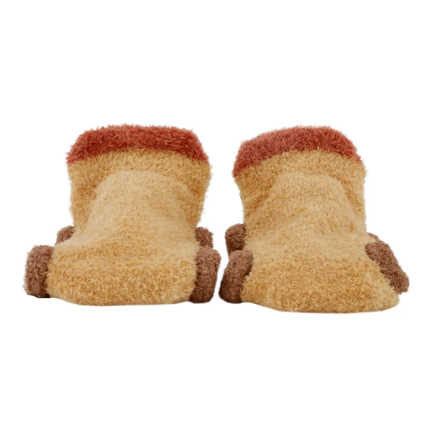 Socks On Wheels Grey And Beige 2 Pk