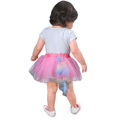 Sparkly Unicorn Rainbow Tutu Skirt And Accessory Set