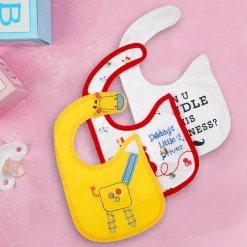 Speed Racer Multicolour 3 Pk Bibs