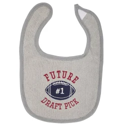 Sports Star Grey And Brown 3 Pk Bibs