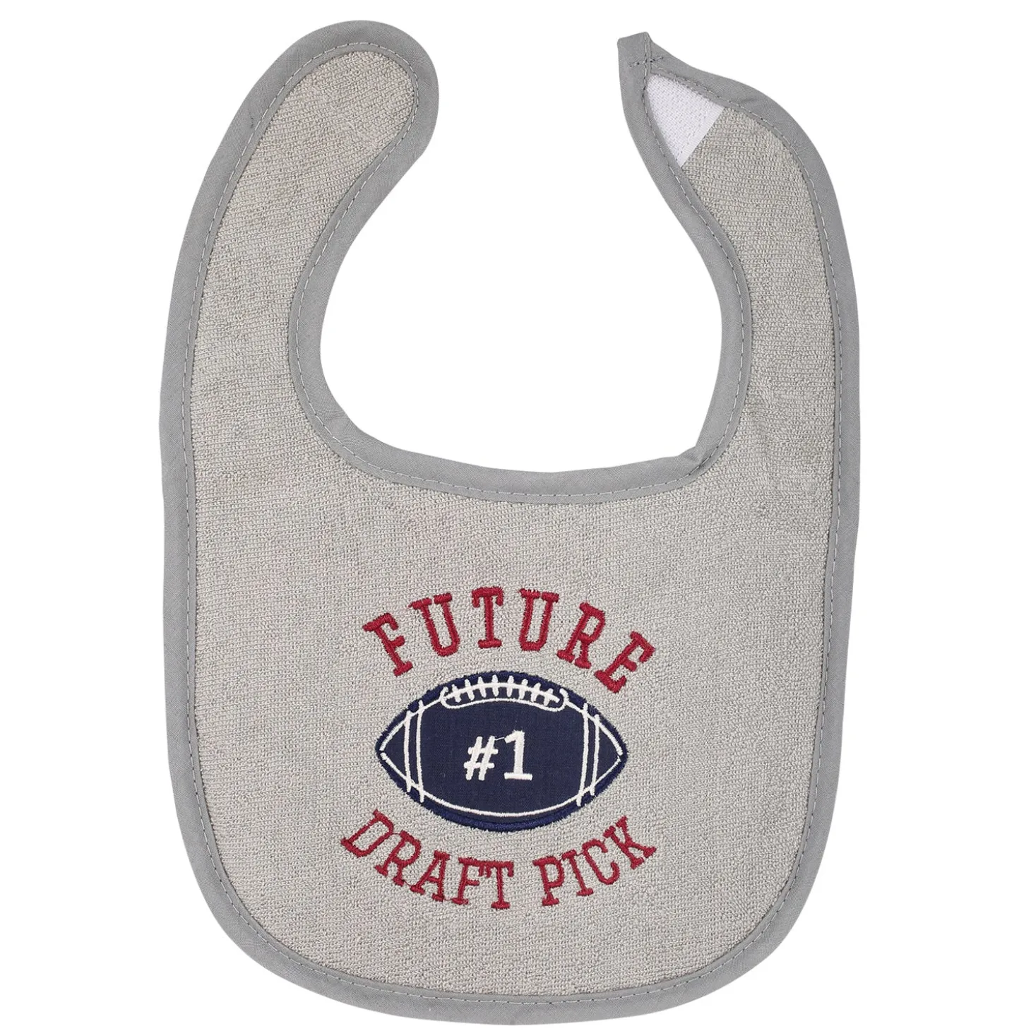 Sports Star Grey And Brown 3 Pk Bibs