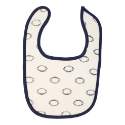 Sports Star Grey And Brown 3 Pk Bibs