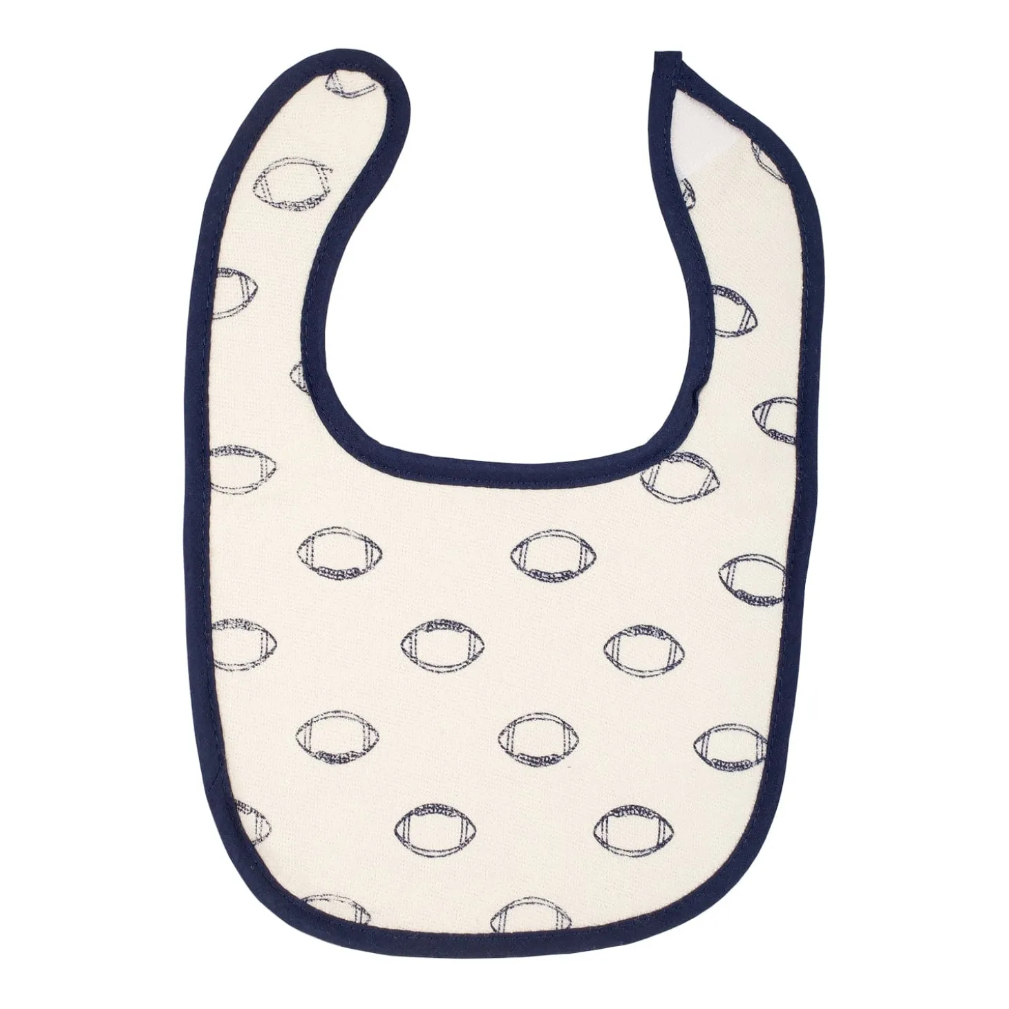 Sports Star Grey And Brown 3 Pk Bibs